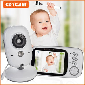 Wireless Baby Monitor: Night Vision Camera with Lullabies  computerlum.com   