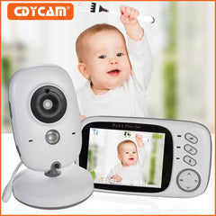 Wireless Baby Monitor: Night Vision Camera with Lullabies