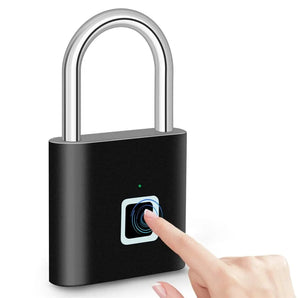 KERUI Fingerprint Smart Padlock: Secure Portable Lock for Travel  computerlum.com   