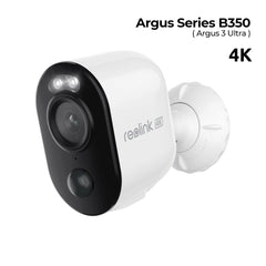 Argus Series Outdoor Security Camera: Clear 4K Color Night Vision & Smart Detection