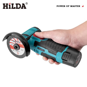 HILDA Mini Angle Grinder: Versatile Cordless Grinding Tool Kit  computerlum.com   
