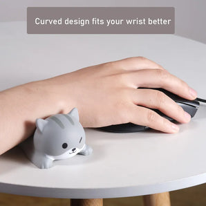 Cute Mouse Pad Wrist Rest: Ergonomic Arm Support for Desk  computerlum.com   