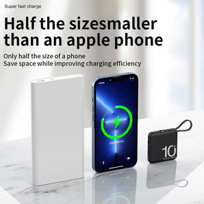 Mini Power Bank: Ultra-Portable Battery Pack for Fast Multi-Device Charging  computerlum.com   