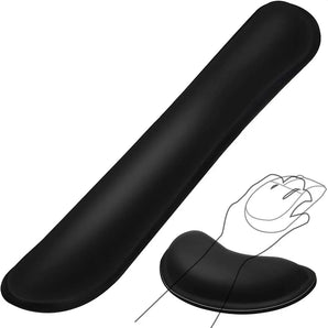 Ergonomic Memory Foam Wrist Rest Pad: Ultimate Support for Office Gaming  computerlum.com   
