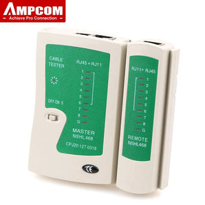 AMPCOM Cable Tester: Ultimate Networking Tool for RJ45 Ethernet Cables  computerlum.com   