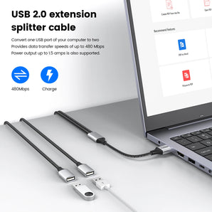 USB Hub Adapter: Enhanced Connectivity for PC Laptop Accessories  computerlum.com   