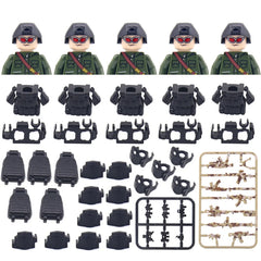 Military Special Forces Building Blocks: Combat Set & Accessories