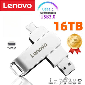 Lenovo Lightning-Fast 16TB USB Flash Drive: High-Speed Data Transfer Solution  computerlum.com   
