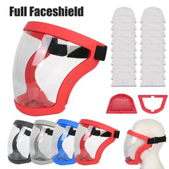 Full Face Shield: Oil-splash Proof Safety Gear - Durable Protection