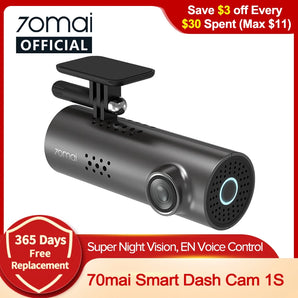 70mai Car DVR Voice Control 1080P HD Dash Cam: Night Vision & WiFi  computerlum.com   