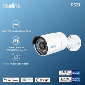 Reolink Smart Outdoor Security Camera: Enhanced Night Vision & Surveillance  computerlum.com   