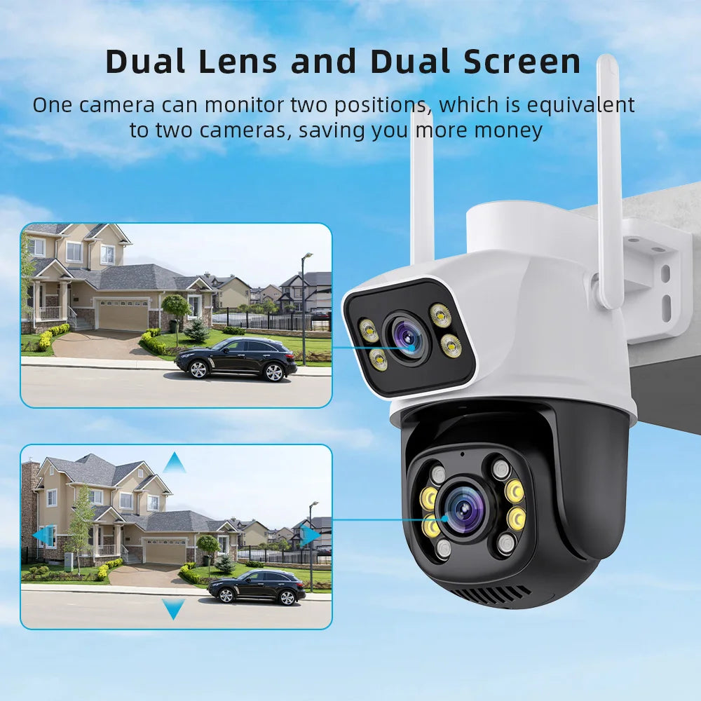 Wireless Outdoor Security Camera: 4K Waterproof Surveillance Cam with AI Tracking  computerlum.com   