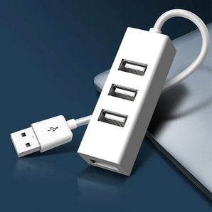 USB Power Hub: 4-Port Adapter for PC and Laptop  computerlum.com   