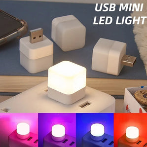 USB Night Light: Compact Mini Lamp for Reading & Travel  computerlum.com   