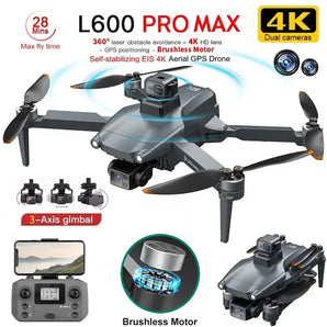 L600 PRO MAX Drone: Advanced Quadcopter for Stunning Aerial Footage  computerlum.com   
