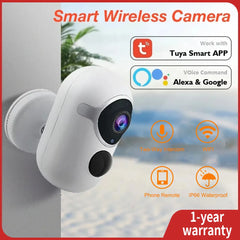 Tuya Wifi Camera: Enhanced Home Security Night Vision Surveillance