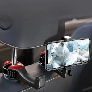 Car Hook Phone Holder: Secure Rear Headrest Hook - Organize with Ease  computerlum.com   