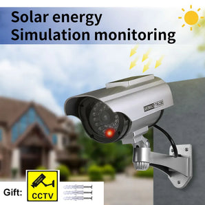 Solar Power Security Camera: Deter Criminals with LED Light  computerlum.com   