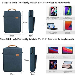 Tablet Sleeve Bag: Waterproof Shoulder Pouch for iPad & Tablets  computerlum.com   