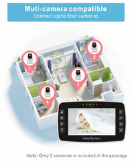 Advanced Wireless Nanny Camera for Baby Monitoring: Enhanced Battery Life
