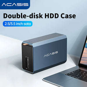 Acasis External Hard Drive Enclosure: High-Speed RAID Data Solution  computerlum.com   