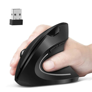 Ergonomic Wireless Vertical Mouse: Wrist Pain Relief & Enhanced Performance  computerlum.com   