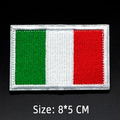 Embroidered Flag Patches: Custom Military Backpack Accessories