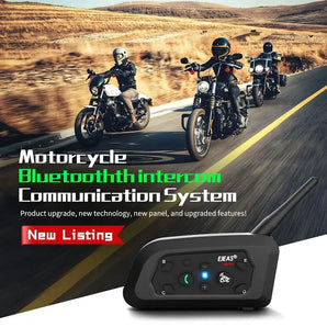 EJEAS V6 PRO Bluetooth Motorcycle Intercom: Seamless 6 Rider Communication  computerlum.com   