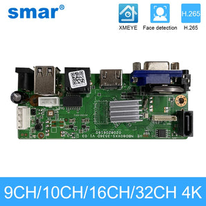 Smar 4K NVR IP Camera System with Face Detection  computerlum.com   