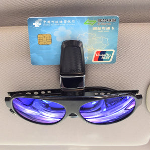 Car Sunglasses Holder: Universal Fit, Protective Design, Multi-functional & Easy Installation  computerlum.com   