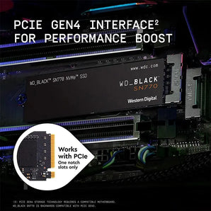 Western Digital SN770 SSD 2TB NVMe Gen4 Drive: High-Speed Storage & Enhanced Performance  computerlum.com   