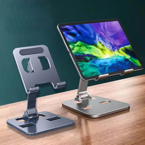 Aluminum Tablet Holder: Ergonomic Stand for iPad and Phone devices - Elevate Your Workspace with Ease  computerlum.com   