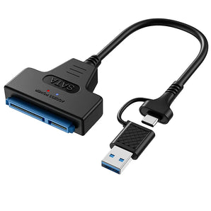 USB to SATA Converter Cable: High-Speed SSD/HDD Adapter, Plug and Play Support  computerlum.com   