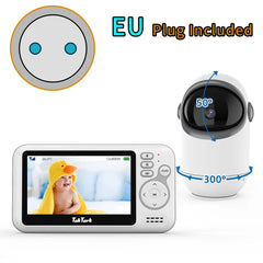 Video Baby Monitor: Enhanced Two-Way Intercom & Night Vision Tech