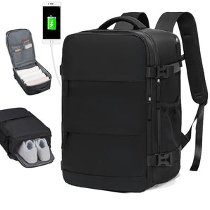 Traveler's Dream: Stylish Waterproof Laptop Backpack for Women  computerlum.com   