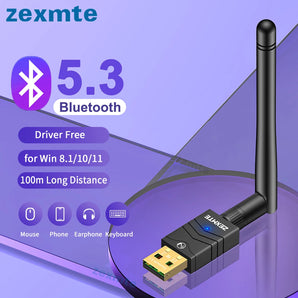 Zexmte Bluetooth Adapter: Enhanced Wireless Audio Experience  computerlum.com   