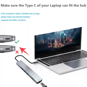 Ultimate USB C Hub Splitter for MacBook Air & iPad Pro  computerlum.com   