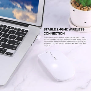 Slim Wireless Gaming Mouse: Enhanced Performance & Ergonomic Design  computerlum.com   