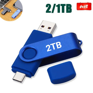 2TB Type C USB Flash Drive: High-Speed OTG Pen for Phone & Laptop  computerlum.com   
