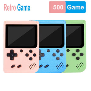 Retro Handheld Color LCD Video Game Console for Kids: 500 Classic Games  computerlum.com   