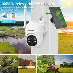 Solar Outdoor Security Camera: Premium Surveillance System
