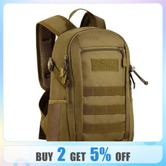 Tactical Military Backpack: Waterproof Camping Gear & Organizer