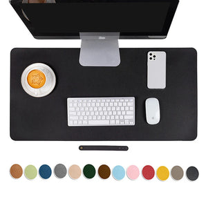 Large PU Leather Desk Mat: Waterproof Mouse Pad for Professional Gaming  computerlum.com   