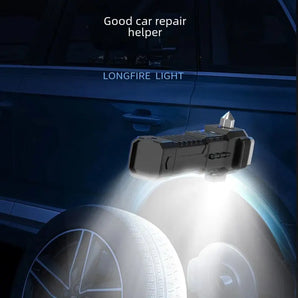 Ultimate High-brightness USB Rechargeable Car Torch: Versatile Safety Tool  computerlum.com   