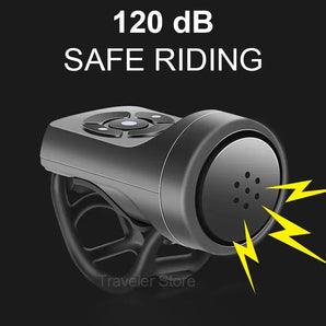 USB Chargeable Bicycle Doorbell Horn: Safety Enhanced & Versatile  computerlum.com   