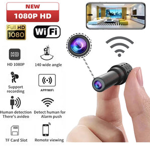 Mini Wireless Home Security Camera: Baby Video Surveillance IP Cam Audio Recorder  computerlum.com   