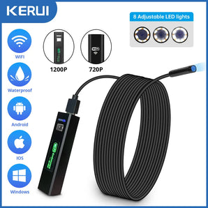 1200P WiFi Waterproof Inspection Camera: High Res Snake Mini for Car  computerlum.com 1200P hard Cable Poland 1m