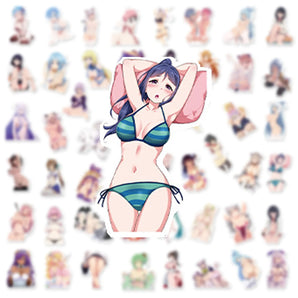 Anime Hentai Sexy Waifu Stickers: Trendy Decals for Laptop & Phone  computerlum.com   
