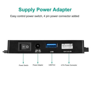 USB 3.0 SATA IDE Adapter Cable: Fast Data Transfer Solution  computerlum.com   