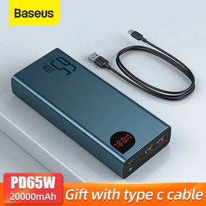 Baseus Power Bank: Fast Charging for iPhone and More  computerlum.com   